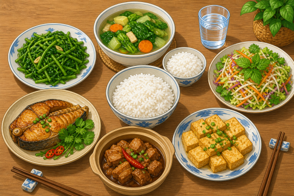 Bữa ăn gia đình Việt